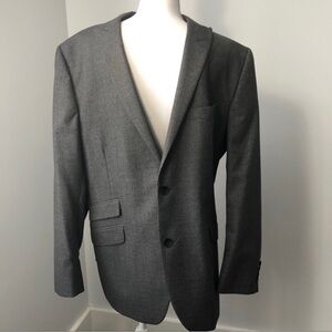 Billy London UK Blazer With Interior Skull Designs Gray/Black and Ref Size 44R